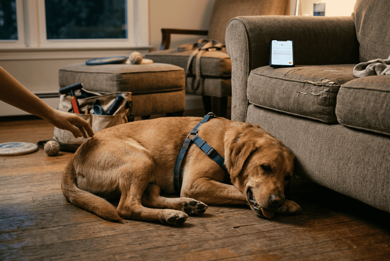 Macht Bewegung den Hund nicht grundsätzlich ruhiger?